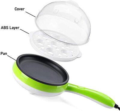 Dillimall Egg Boiler 350 Watt Non-Stick Electric Pot pan Mini Egg Boiler Dillimall Egg Boiler 350 Watt Non-Stick Electric Pot pan Mini Egg Boiler