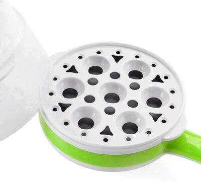 Dillimall Egg Boiler 350 Watt Non-Stick Electric Pot pan Mini Egg Boiler Dillimall Egg Boiler 350 Watt Non-Stick Electric Pot pan Mini Egg Boiler
