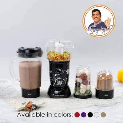 Wonderchef Nutri-Blend 400 Watts CKM with 3 Jars