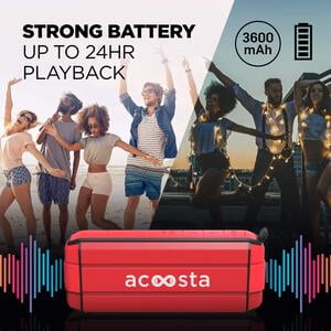 ACOOSTA BOLD 370 RED & BLACK ACOOSTA BOLD 370 RED & BLACK