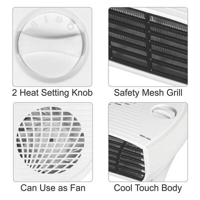 Orpat OEH-1220 2000-Watt Fan Heater (White) Orpat OEH-1220 2000-Watt Fan Heater (White)