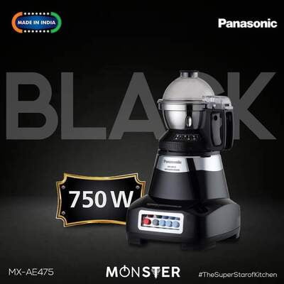 Panasonic Super Mixer Grinder Monster 750 Watt Mx-Ae375