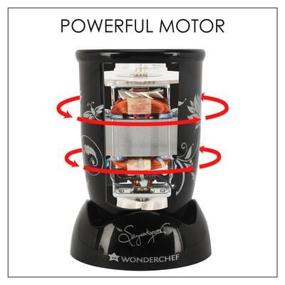 Wonderchef Nutri-Blend 400 Watts 2 Jars Mixer Grinder