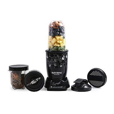 Wonderchef Nutri-Blend Photon 400 Watts Mixer Grinder-Black