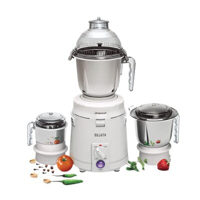 Sujata Dynamix Mixer Grinder ( 900 Watt , White) Sujata Dynamix Mixer Grinder ( 900 Watt , White)