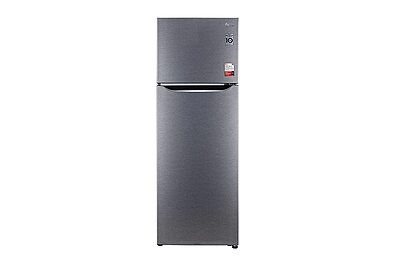 LG 308 litres 2 Star Frost Free Double Door Refrigerator (Dazzle Steel GL-S322SDSY)