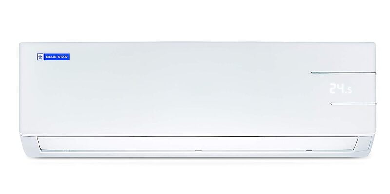 Blue Star 3 Star Split AC (2023 Model, Copper Condenser, Dust Filter) Self Diagnosis, Auto Restart with Memory Function