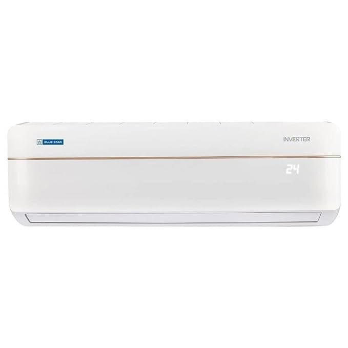 Blue Star 5 in 1 Convertible 1.5 Ton 5 Star Inverter Split Air Conditioner with Self Diagnosis & Copper Condenser (White, IC518RNU)