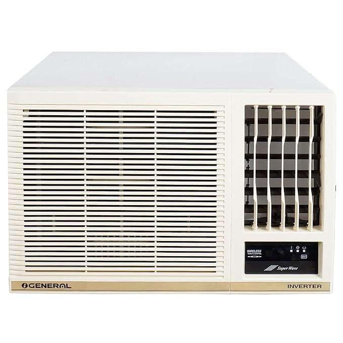 OGeneral BBAA Series 1.2 Ton 3 Star Window AC with Super Wave Technology 3-Speed Cooling (AFGB14BBAA-B, White) OGeneral BBAA Series 1.2 Ton 3 Star Window AC with Super Wave Technology 3-Speed Cooling (AFGB14BBAA-B, White)