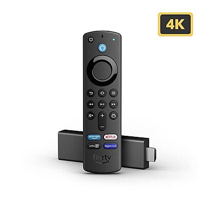 Amazon Fire TV Stick 4K with all-new Alexa Voice Remote (includes TV and app controls), Dolby Vision