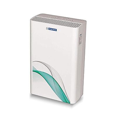 Blue Star Air Purifier BS-AP300DAI with UV Based Microbe DeActive+ Technology|HEPA Filter|Active Carbon|Ionizer|CADR 444 CMH|300 Sq.Ft Coverage Area