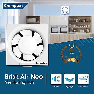 Crompton Brisk Air Neo 200 mm (8 inch) Exhaust Fan