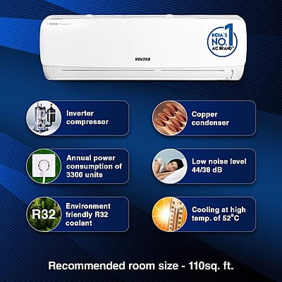 VOLTAS SAC 1.0 TON 123V VECTRA ELEGANT VOLTAS SAC 1.0 TON 123V VECTRA ELEGANT