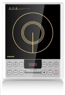 Philips HD4929 2100-Watt Induction Cooktop (Black)