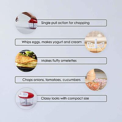 Wonderchef String Jumbo chopper 5 Blade Wonderchef String Jumbo chopper 5 Blade