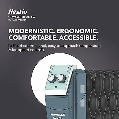 HAVELLS Hestio OFR WAVE fins with FAN G HAVELLS Hestio OFR WAVE fins with FAN G