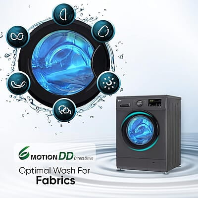 LG FRONT LOAD FULLY AUTOMATIC WASHING MACHINE FHM1408BDM LG FRONT LOAD FULLY AUTOMATIC WASHING MACHINE FHM1408BDM