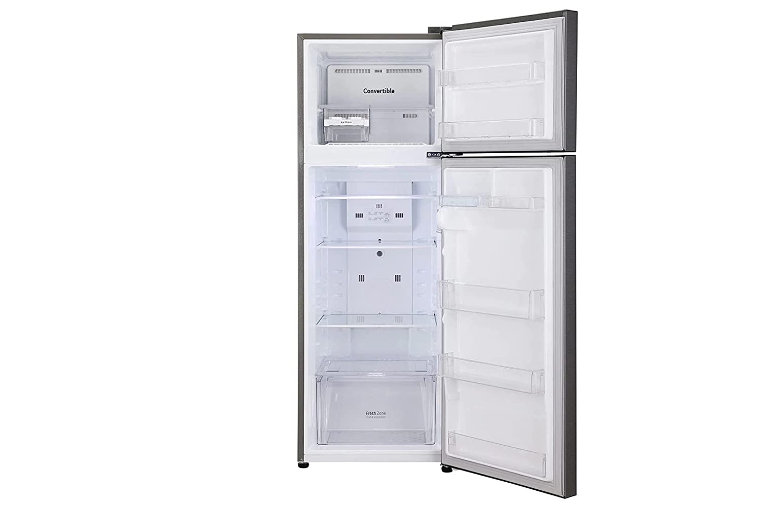 LG 308 litres 2 Star Frost Free Double Door Refrigerator (Dazzle Steel GL-S322SDSY) LG 308 litres 2 Star Frost Free Double Door Refrigerator (Dazzle Steel GL-S322SDSY)