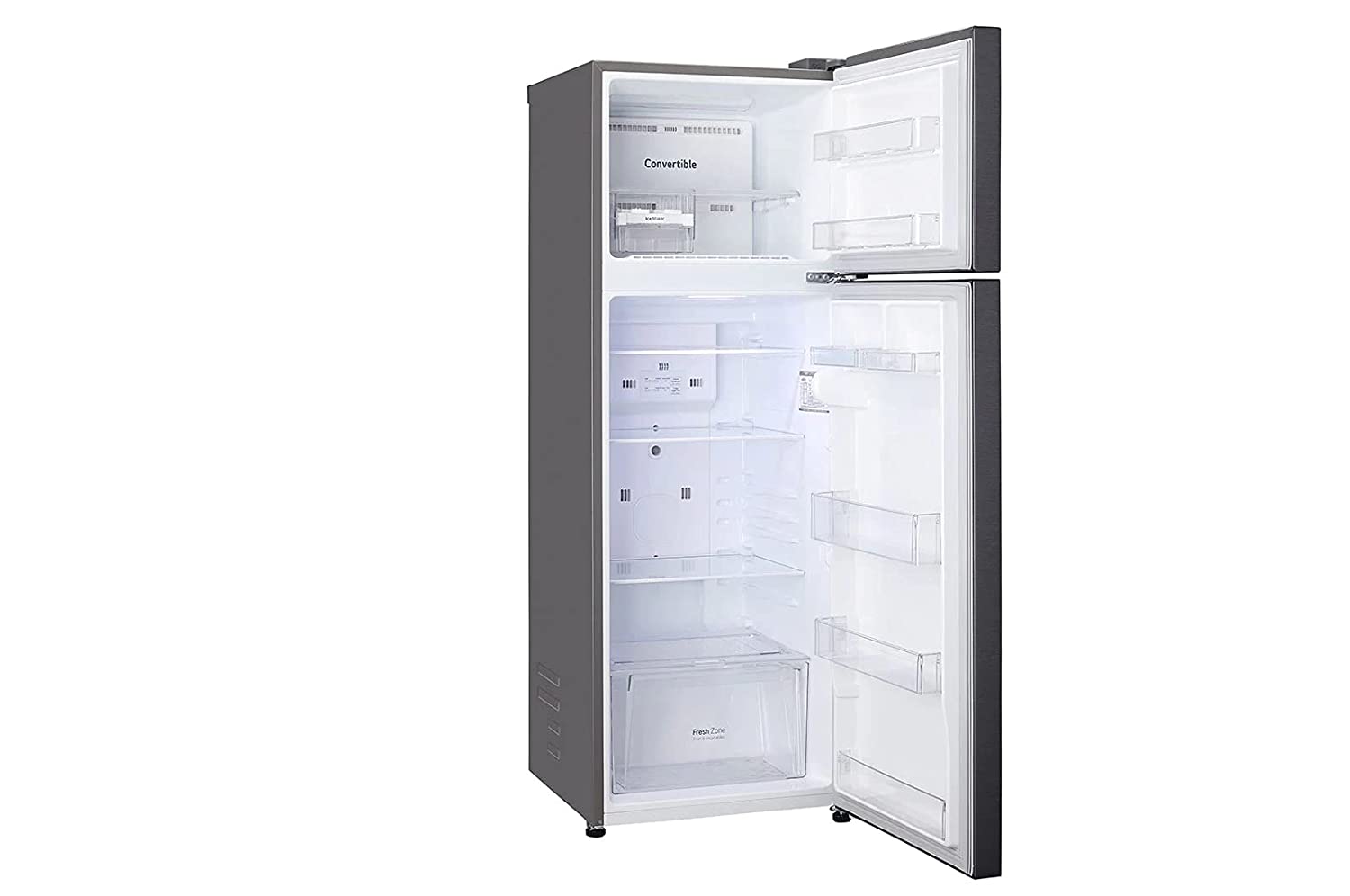 LG 308 litres 2 Star Frost Free Double Door Refrigerator (Dazzle Steel GL-S322SDSY) LG 308 litres 2 Star Frost Free Double Door Refrigerator (Dazzle Steel GL-S322SDSY)