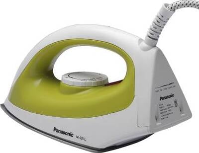 Panasonic NI-321L 750 W Dry Iron  (Lemon Green and White)