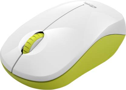 Portronics Wireless Mouse Toad 12-Yellow POR987