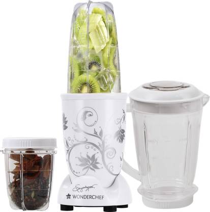 Wonderchef Nutri Blend 400 Watt Mixer Grinder 3 Jars