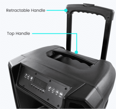 Zebronics ZEB-TRX12 L DJ Trolley Speaker Zebronics ZEB-TRX12 L DJ Trolley Speaker