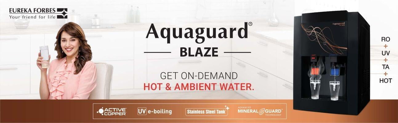 Aquaguard Blaze RO+UV+MTDS Water Purifier on Dillimall.Com