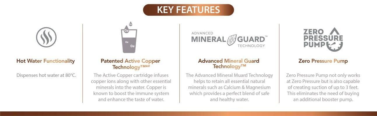 Aquaguard Blaze RO+UV+MTDS Water Purifier on Dillimall.Com