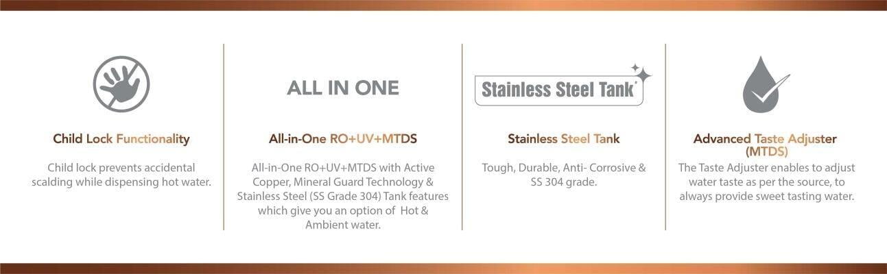 Aquaguard Blaze RO+UV+MTDS Water Purifier on Dillimall.Com