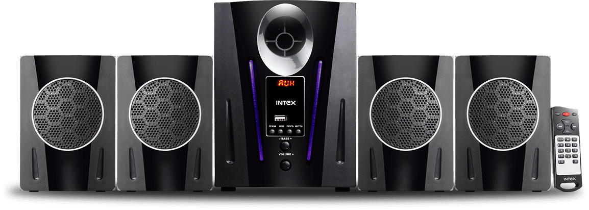 Intex 4.1 XV 2650 DIGI Plus FMUB Bt Speaker On Dillimall.Com Intex 4.1 XV 2650 DIGI Plus FMUB Bt Speaker On Dillimall.Com