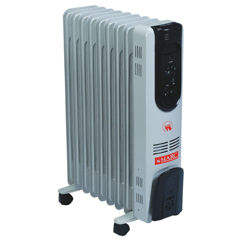 Marc Oil Filled Radiator - 9Fin 2000-Watt Room Heaters Marc Oil Filled Radiator - 9Fin 2000-Watt Room Heaters