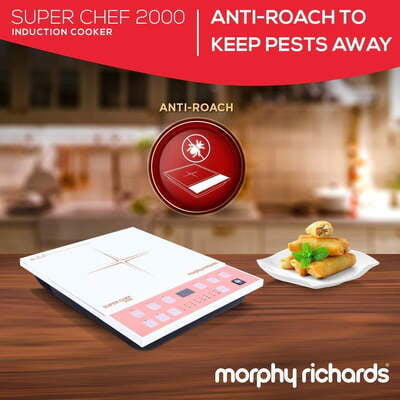 MORPHY RICHARDS INDUCTION COOKER SUPER CHEF