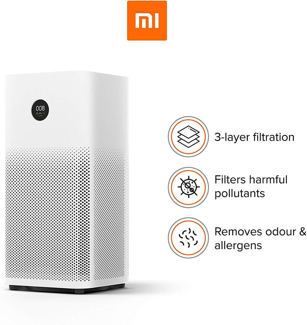 Mi 2S vertical Air Purifier Best Price In India:dillimall.com
