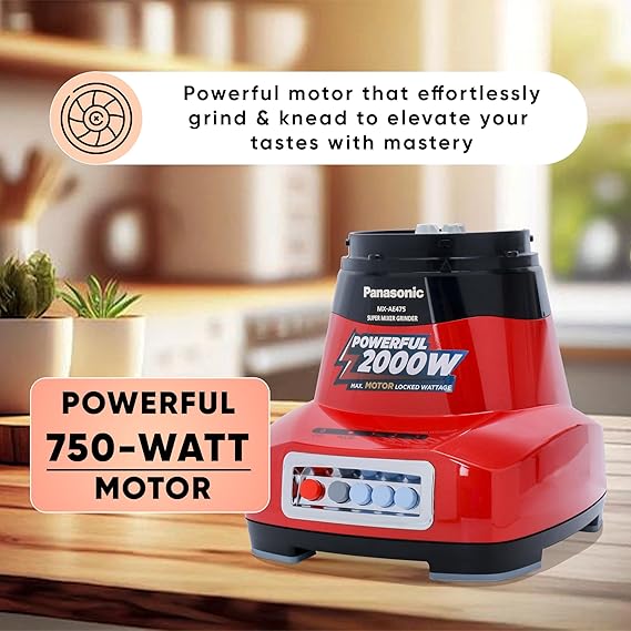 Panasonic MONSTER AE475 750 Juicer Mixer Grinder (4 Jars) Panasonic MONSTER AE475 750 Juicer Mixer Grinder (4 Jars)