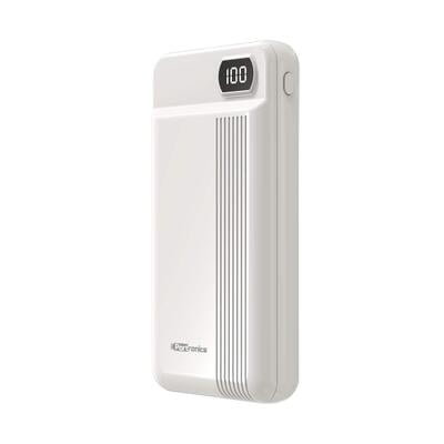 PORTRONICS 20000MAH POWER BANK INDO 20D WHITE POR295 PORTRONICS 20000MAH POWER BANK INDO 20D WHITE POR295
