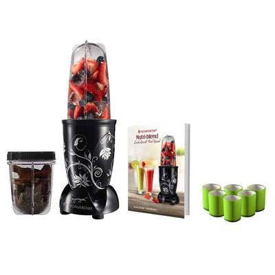 Wonderchef Nutri-Blend 400 Watts 2 Jars Mixer Grinder Wonderchef Nutri-Blend 400 Watts 2 Jars Mixer Grinder