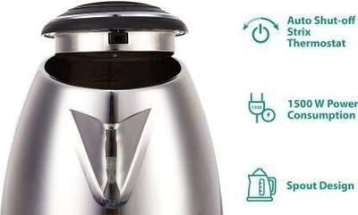Maharaja Whiteline Viva Classic 1.5 Litre 1500 watt Electric Kettle Maharaja Whiteline Viva Classic 1.5 Litre 1500 watt Electric Kettle