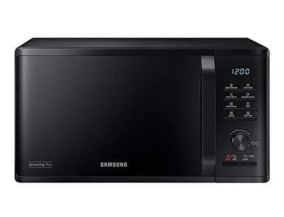 Samsung MG23K3515AK 23 litres Grill Microwave Oven with Big Turn Table Size Samsung MG23K3515AK 23 litres Grill Microwave Oven with Big Turn Table Size