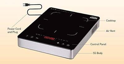 KENT - 16034 Induction Cooktop KB-83 2000-Watt