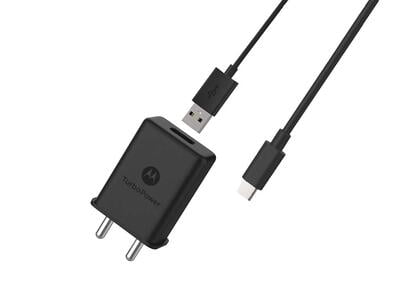 MOtorola Turbopower Type C Charger 15+ Cable