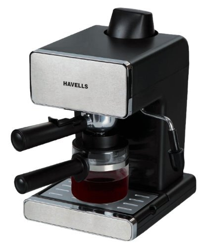 Havells Donato Espresso 900-Watt Stainless Steel Coffee Maker Dillimall.com Havells Donato Espresso 900-Watt Stainless Steel Coffee Maker Dillimall.com