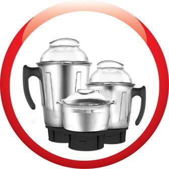 Maharaja Whiteline Plastic Turbo Prime HD Mixer Grinder, 98 oz, Black Maharaja Whiteline Plastic Turbo Prime HD Mixer Grinder, 98 oz, Black