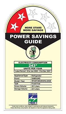 Samsung RT28T3082S8/HL 253 litre 2 Star Inverter Frost-Free Double Door Refrigerator Samsung RT28T3082S8/HL 253 litre 2 Star Inverter Frost-Free Double Door Refrigerator