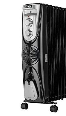 USHA Oil Filled Radiator 13 Fins 3813 F Room Heater USHA Oil Filled Radiator 13 Fins 3813 F Room Heater