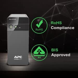 APC Back-UPS BX600C-IN 600VA / 360W, 230V, UPS System APC Back-UPS BX600C-IN 600VA / 360W, 230V, UPS System