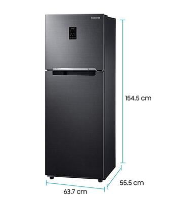 Samsung RT28T3743BS/HL 253 litre 3 Star Inverter Frost Free Double Door Refrigerator