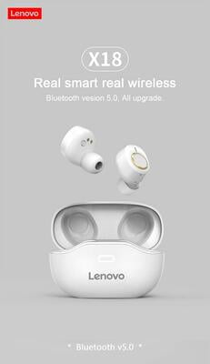 Lenovo X18 True Wireless Bluetooth V5.0 Earbuds With Mic Lenovo X18 True Wireless Bluetooth V5.0 Earbuds With Mic