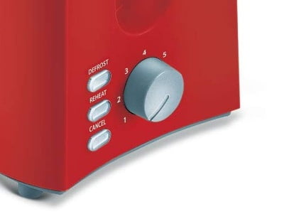 PRESTIGE POPUP TOASTER RED PPTPR