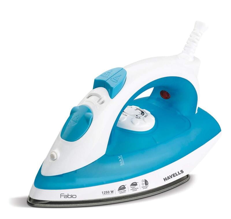HAVELLS STEAM IRON FABIO BLUE 1250W HAVELLS STEAM IRON FABIO BLUE 1250W